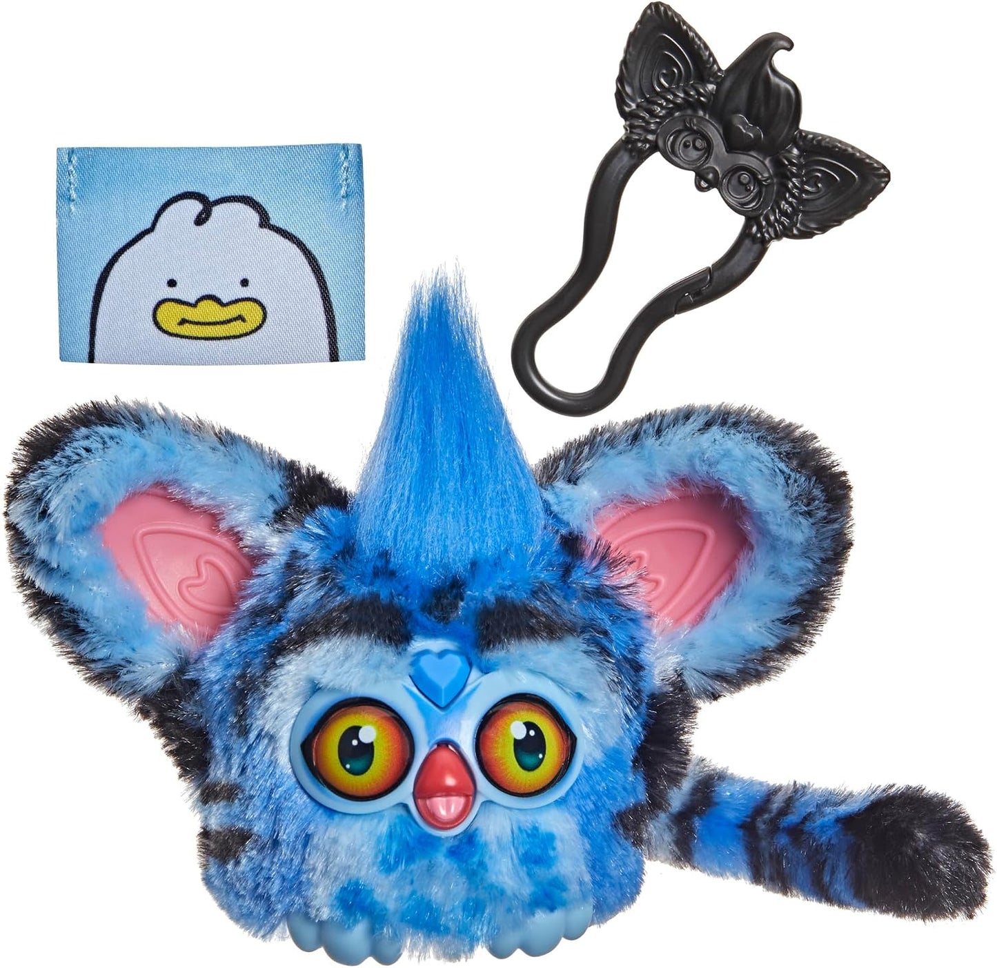 KPop Demon Hunters Furby Furblets Derpy Tiger, Collectible 3" Mini Plush Electronic Toy