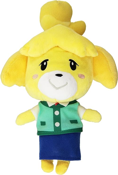 Little Buddy USA Animal Crossing New Leaf Isabelle/Shizue 8"" Plush, Multi-Colored, Standard (1307)