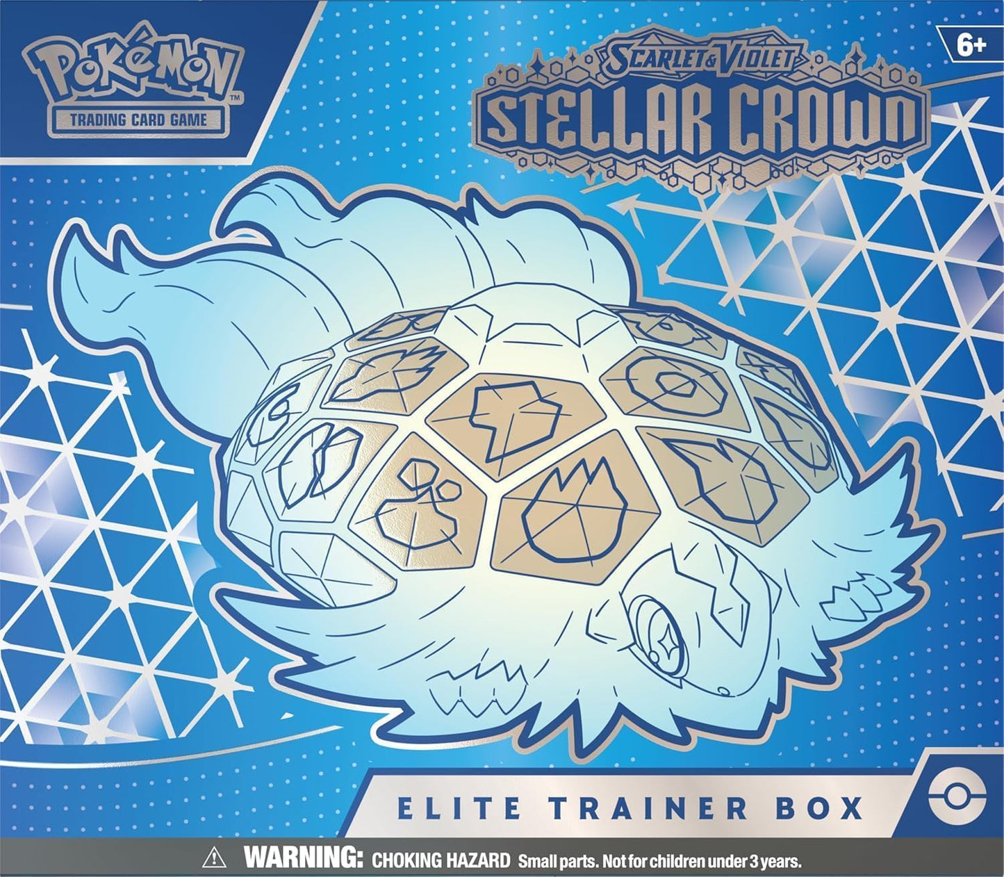 Pokemon TCG: Scarlet & Violet - Stellar Crown Pokemon Center Elite Trainer Box - 11 Packs, Promos