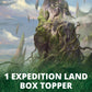 Magic: The Gathering Zendikar Rising Draft Booster Box | 36 Booster Packs (540 Cards) + 1 Box Topper | 36 Full Art Lands | Factory Sealed