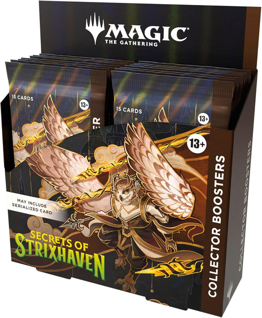 Magic: The Gathering Secrets of Strixhaven - Collector Booster Box (12 Packs) - Presale Ships 04/24/2026