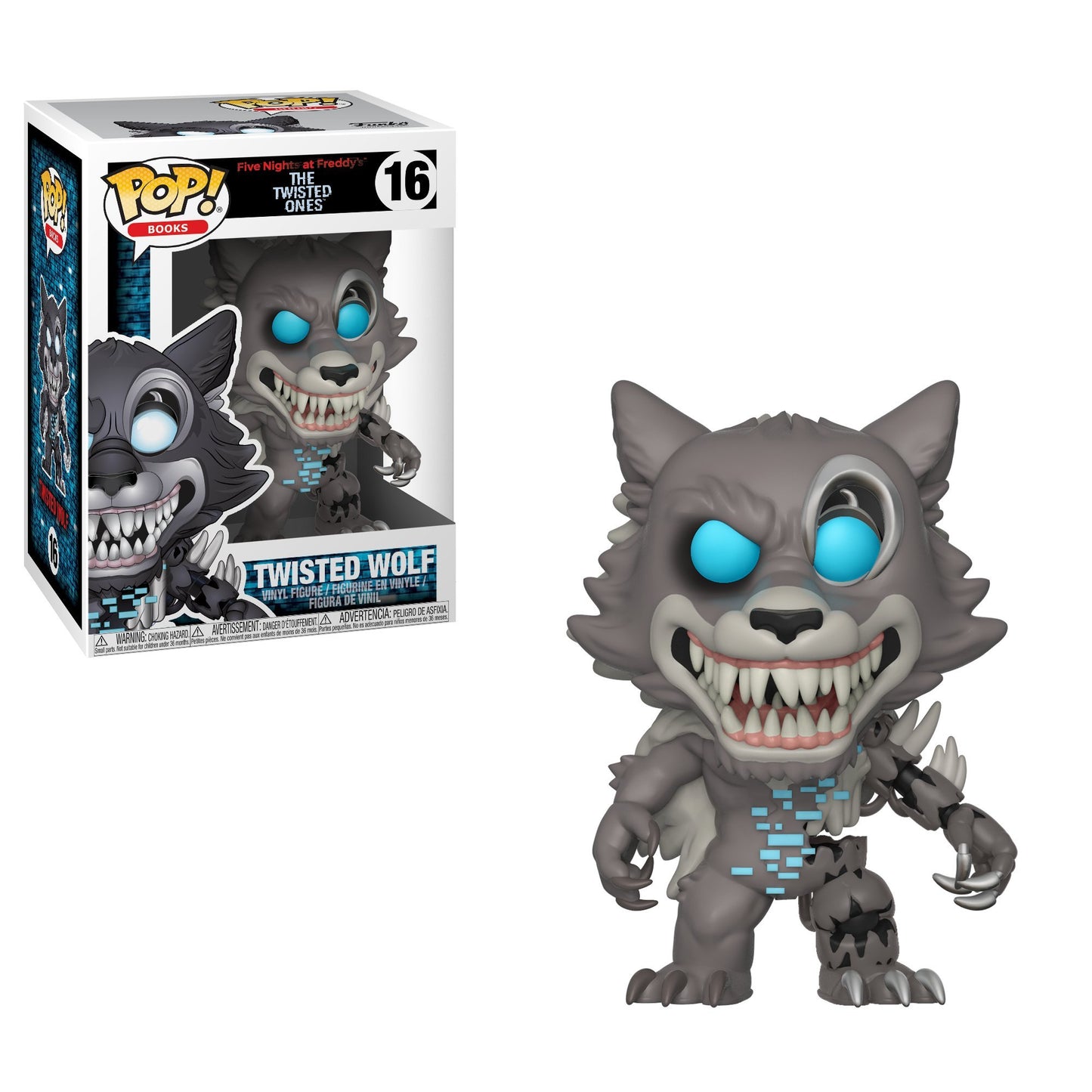 Funko POP! Books: Five Nights at Freddy's-Twisted Wolf Collectible Figure, Multicolor