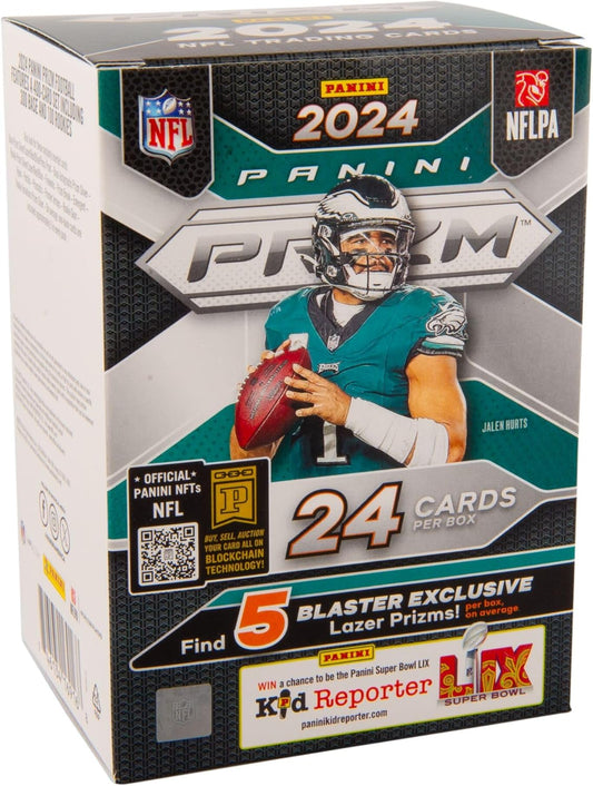 2024 Panini Prizm Football 6-Pack Blaster Box (Lazer Prizms!)