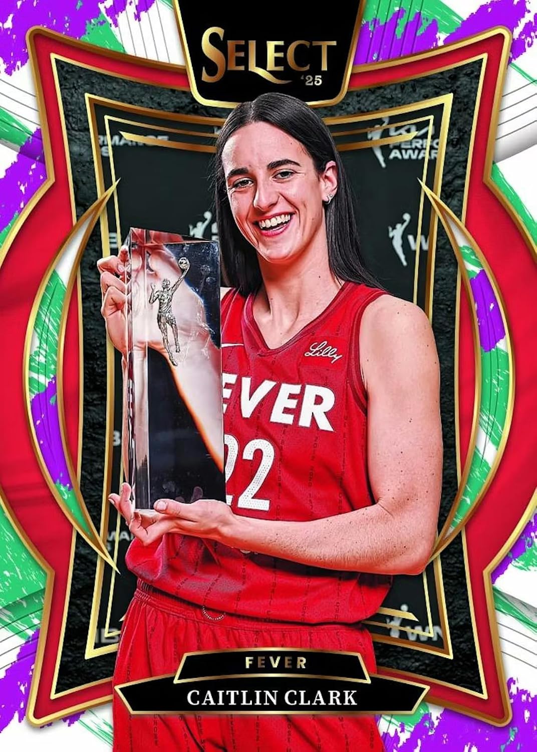 2025 Panini Select WNBA Basketball Hobby Trading Card Box (3 Autographs or Memorabilia Cards Per Box)