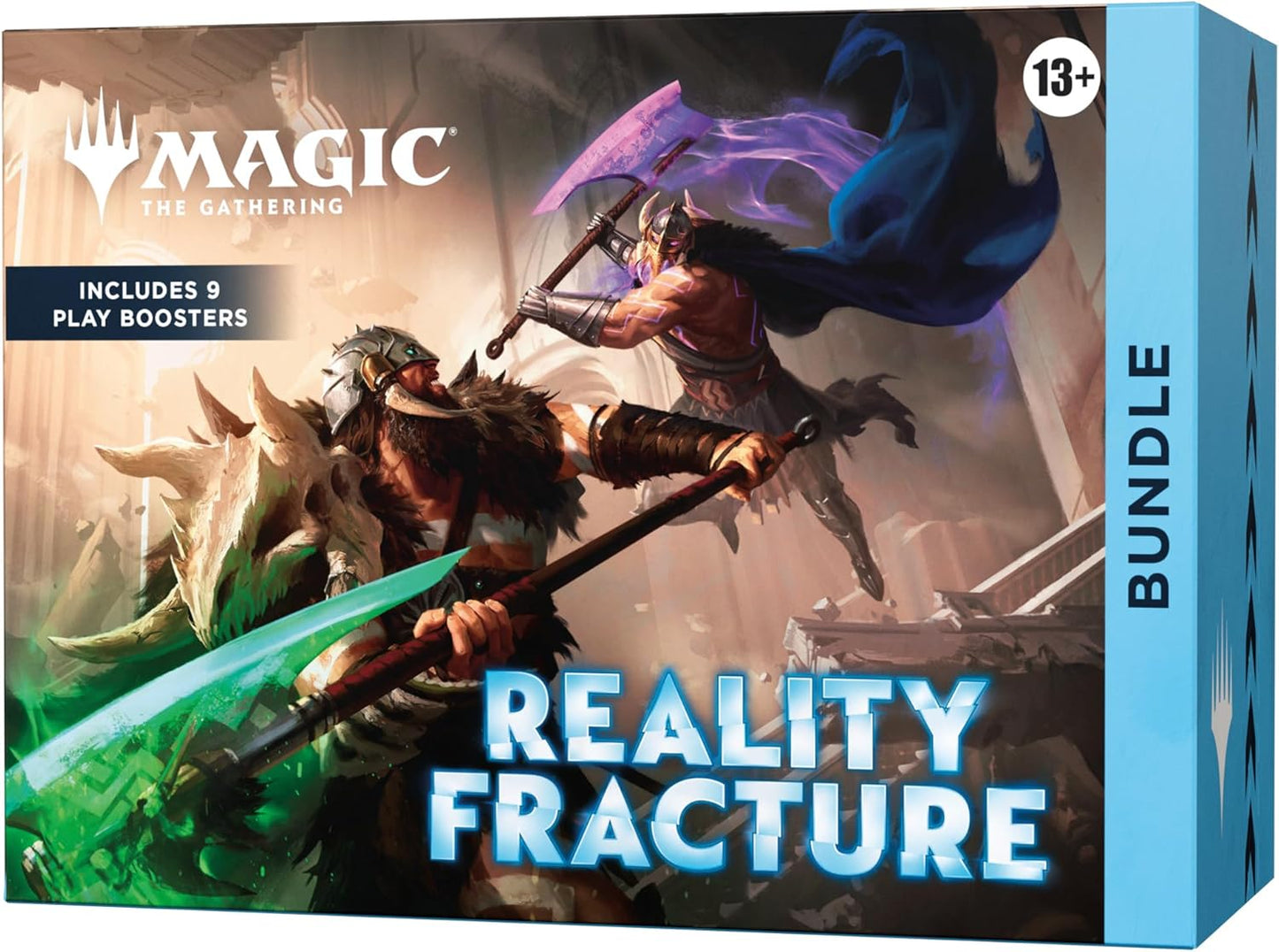 Magic: The Gathering Reality Fracture Bundle - Includes 9 Play Boosters, 30 Lands, 1 Foil Alt-Art Promo Card + Exclusive Accessories - Presale Ships 10/02/2026