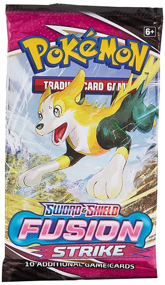 Pokemon TCG: Sword & Shield-Fusion Strike Booster Pack (10 Cards)