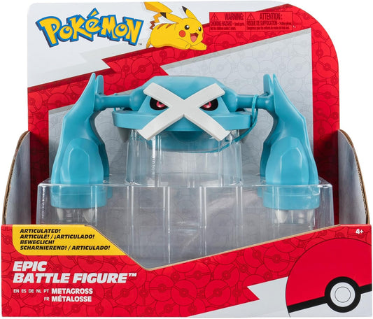 Pokemon Metagross Figure-12-Inch Articulated Epic Battle Figure