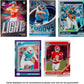 2024 Panini Donruss Optic Football Trading Card Hanger Box (Purple Scope Parallels)