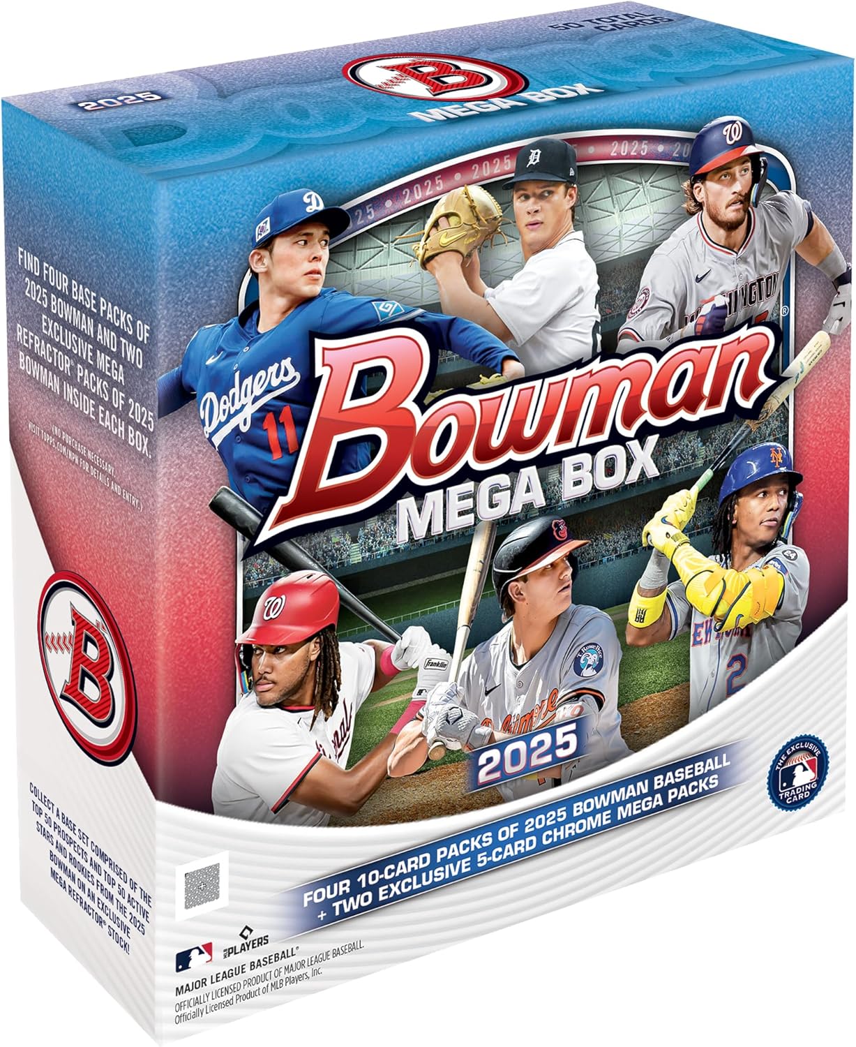 Topps 2025 Bowman Baseball - Factory Sealed - Mega Box
