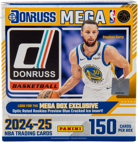 2024-25 Panini Donruss Basketball Mega Box (Blue Cracked Ice Insert!)