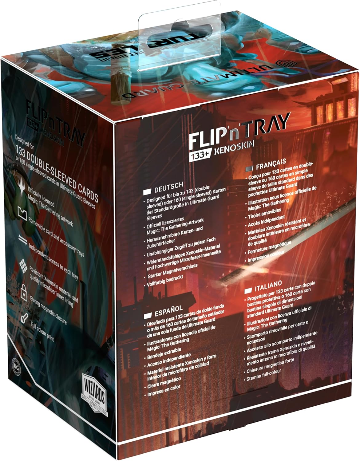 Ultimate Guard - Flip'n'Tray 133+ - Magic: The Gathering Universes Beyond - Teenage Mutant Ninja Turtles - Last Ronin