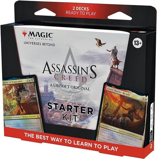 MAGIC THE GATHERING: ASSASSIN'S CREED: STARTER KIT PREORDER: RELEASE - 07/05/2024