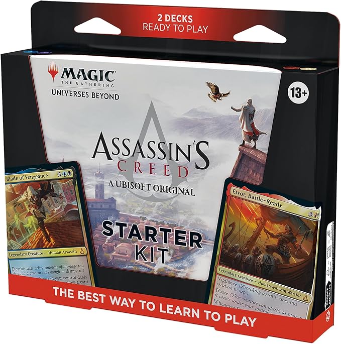 MAGIC THE GATHERING: ASSASSIN'S CREED: STARTER KIT PREORDER: RELEASE - 07/05/2024