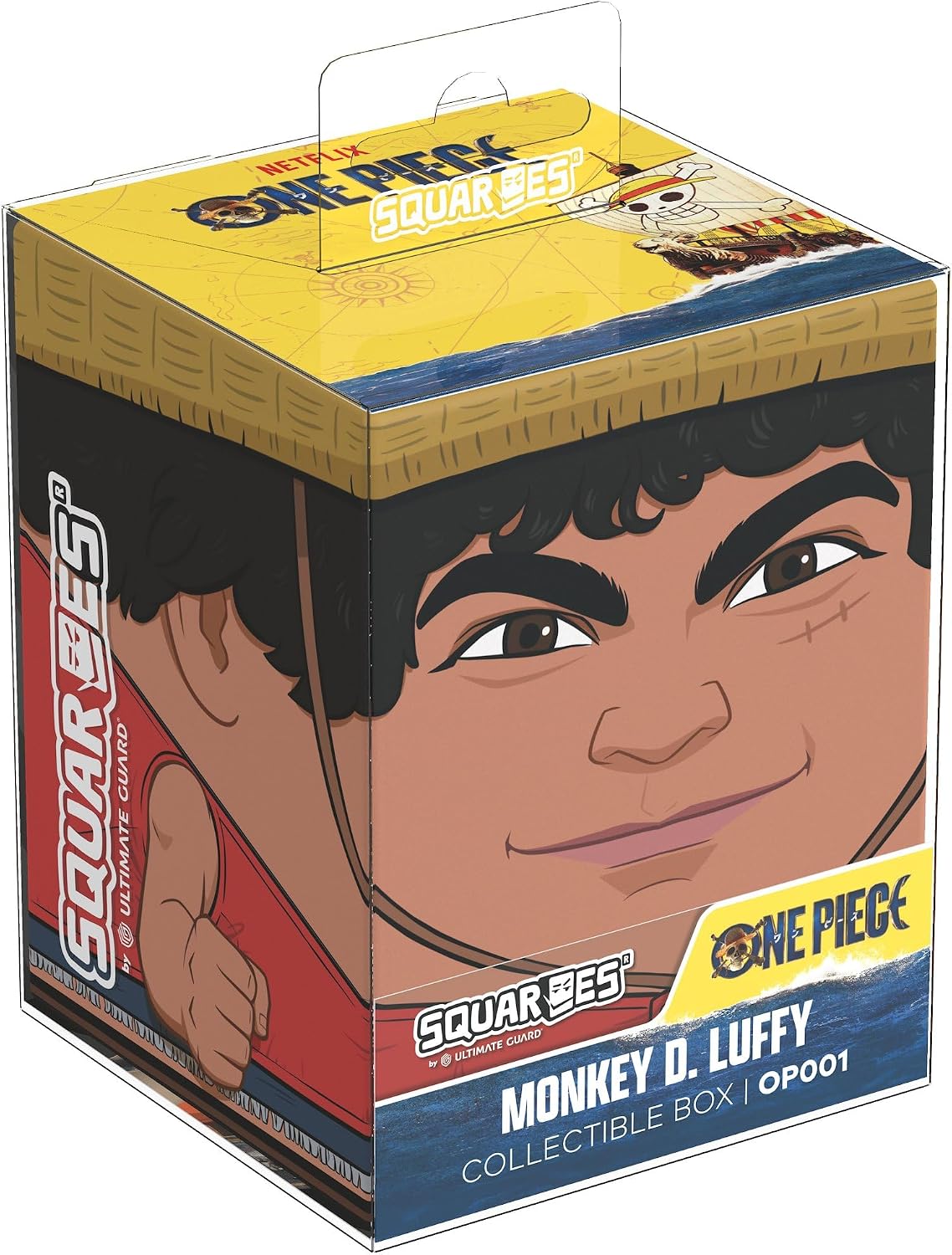 Ultimate Guard - Squaroes - Boulder 100+ - One Piece - OP001 - Monkey D. Luffy