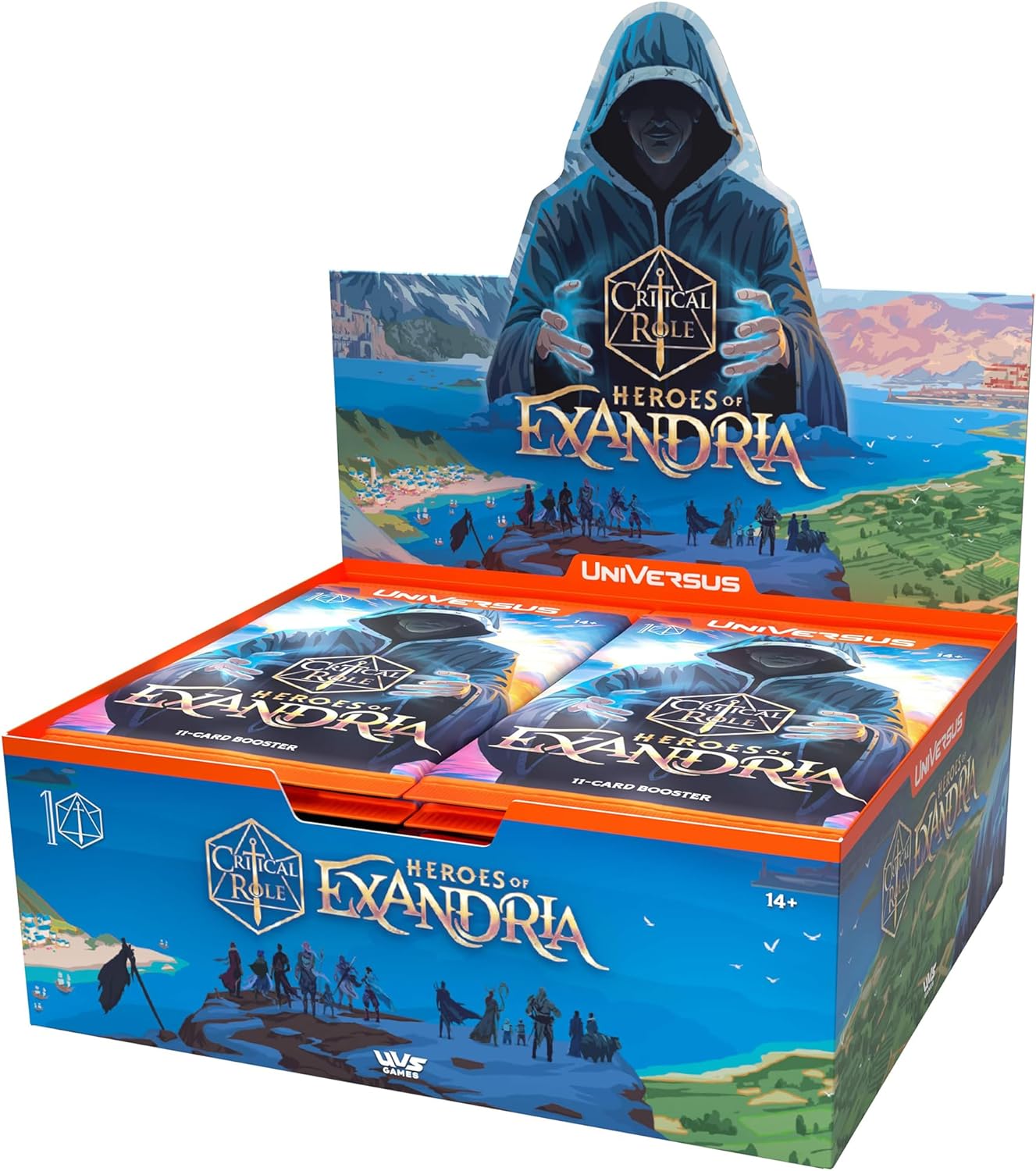 UniVersus: Critical Role: Heroes of Exandria - Booster Display - Includes 24 Booster Packs