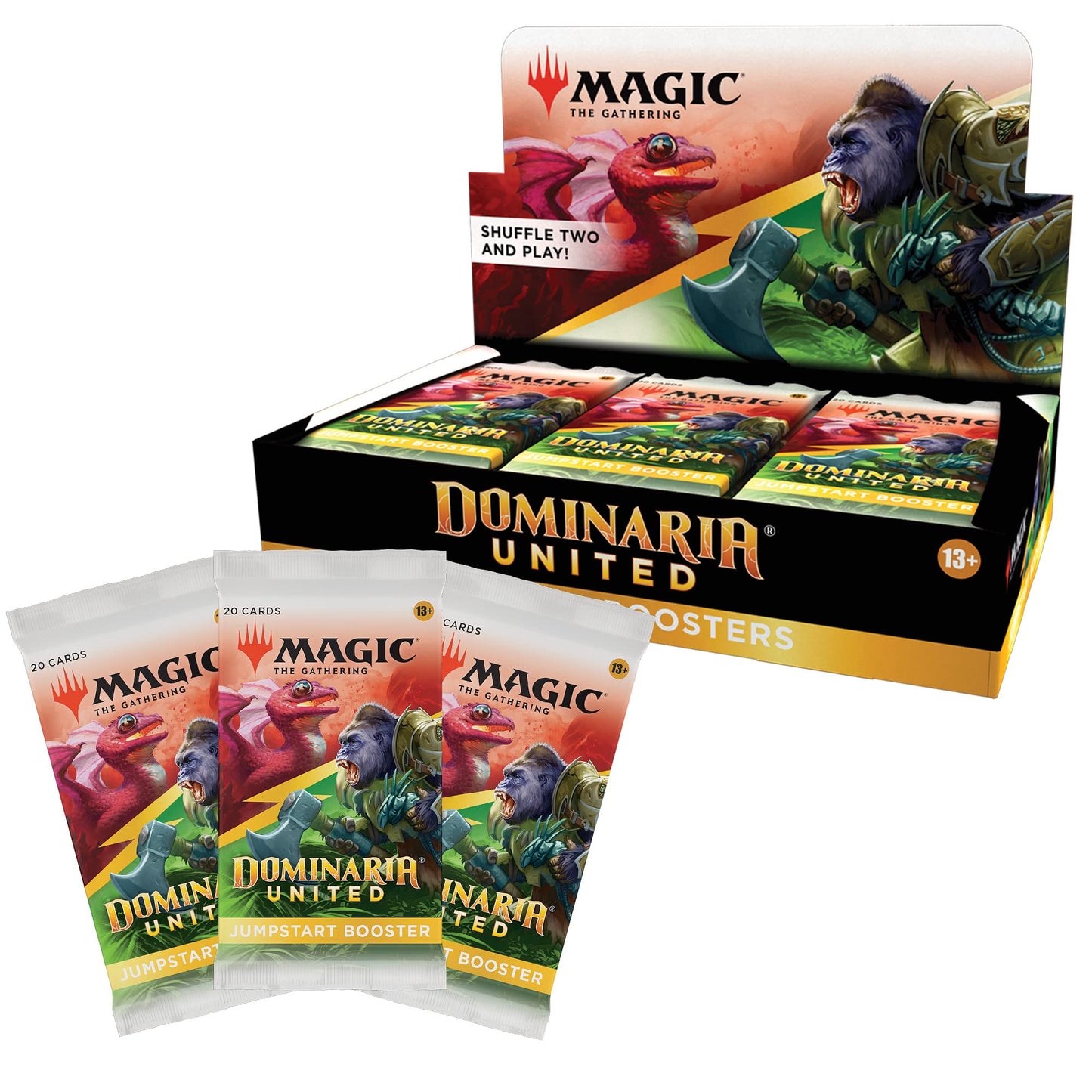 Magic: The Gathering Dominaria United Jumpstart Booster Box | 18 Packs (360 Magic Cards)