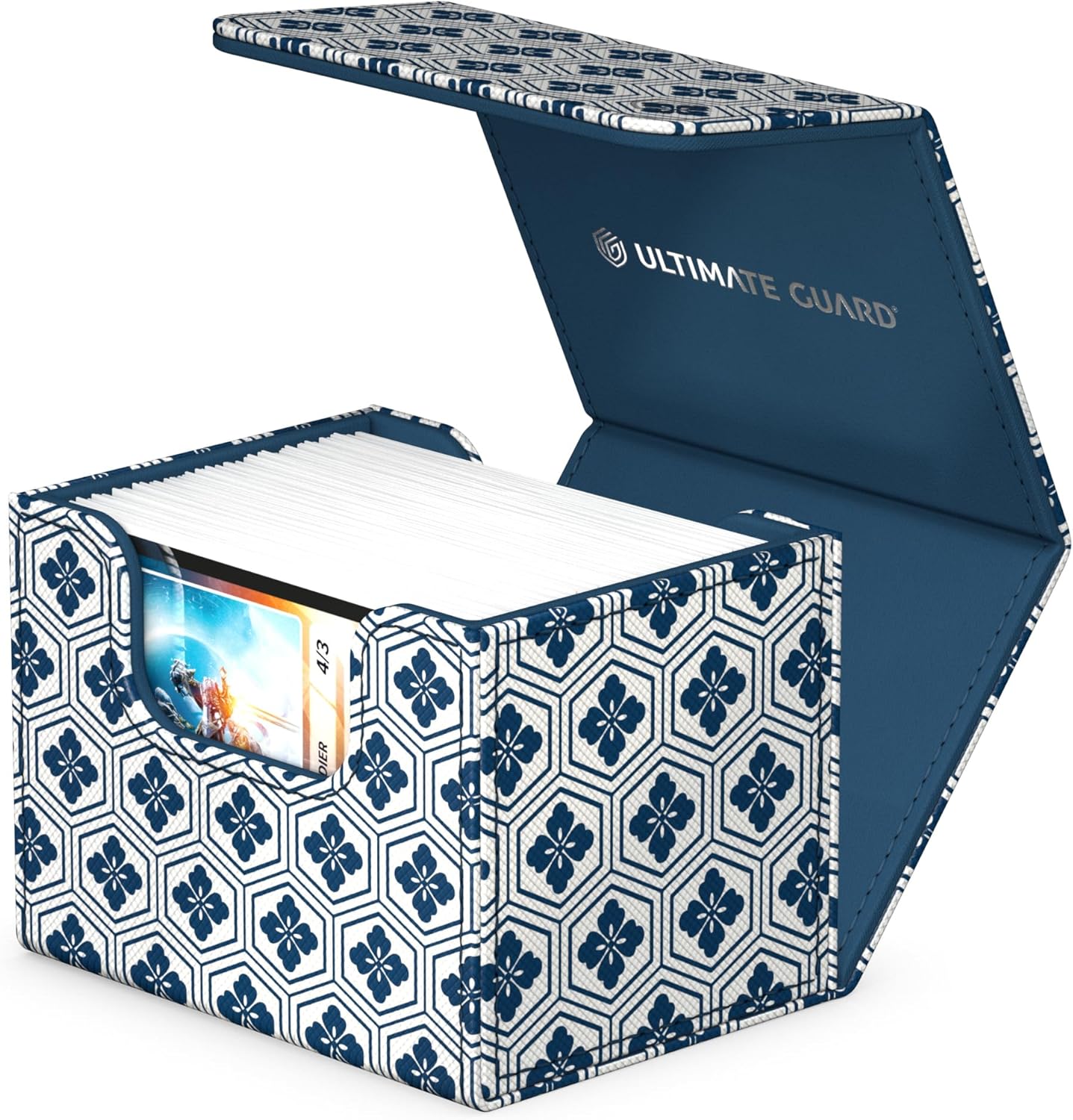 Ultimate Guard Limited Run Sidewinder 100+ Shogun's Journey II, Deck Box for 100 Double-Sleeved TCG Cards, Kikko, Magnetic Closure & Microfiber Inner Lining