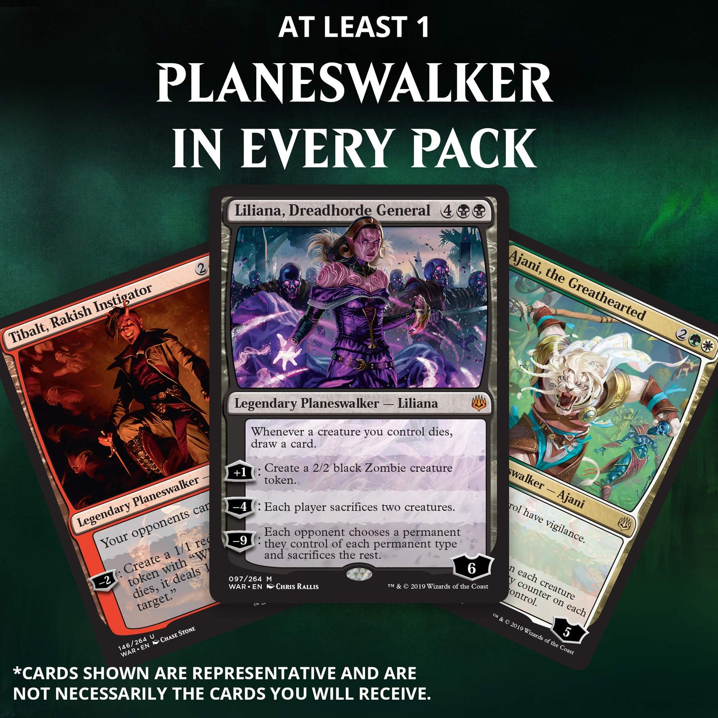 Magic: The Gathering War of The Spark Booster Box | 36 Booster Packs | Planeswalker in Every Pack