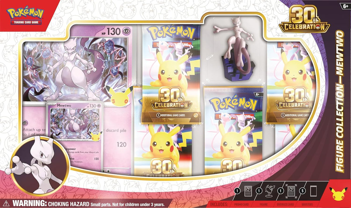 Pokemon TCG: 30th Celebration Figure Collection - Mewtwo - Presale Ships 11/06/2026