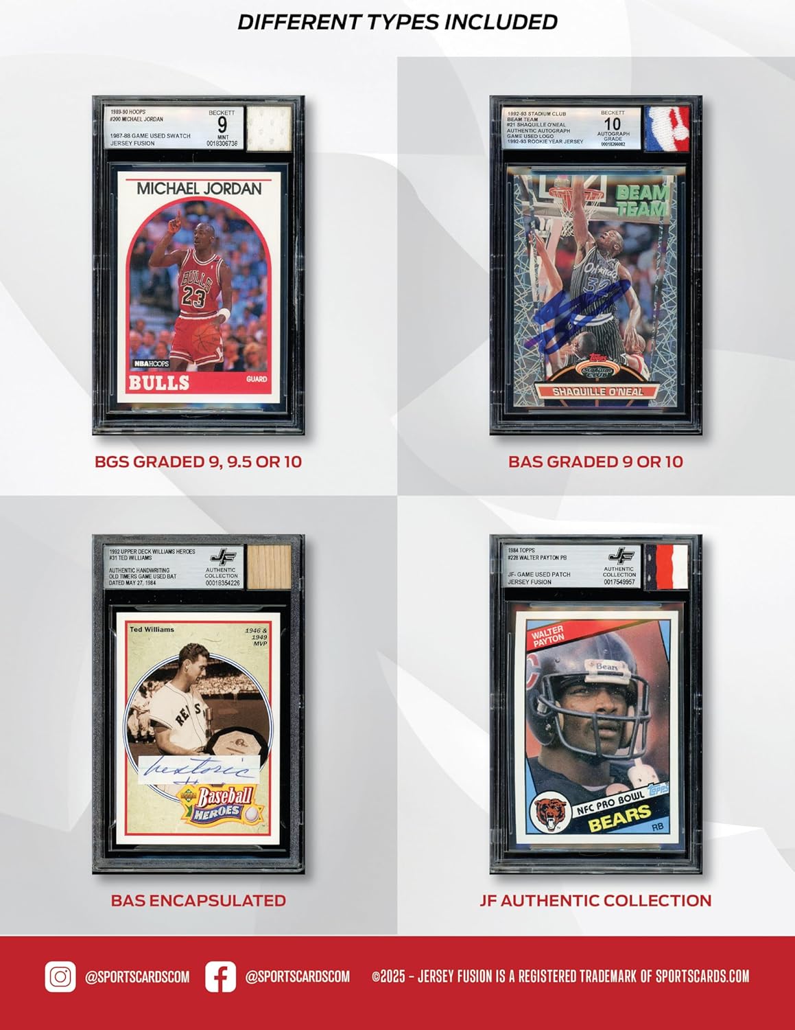 2025 Jersey Fusion Legendary Collection Hobby Box
