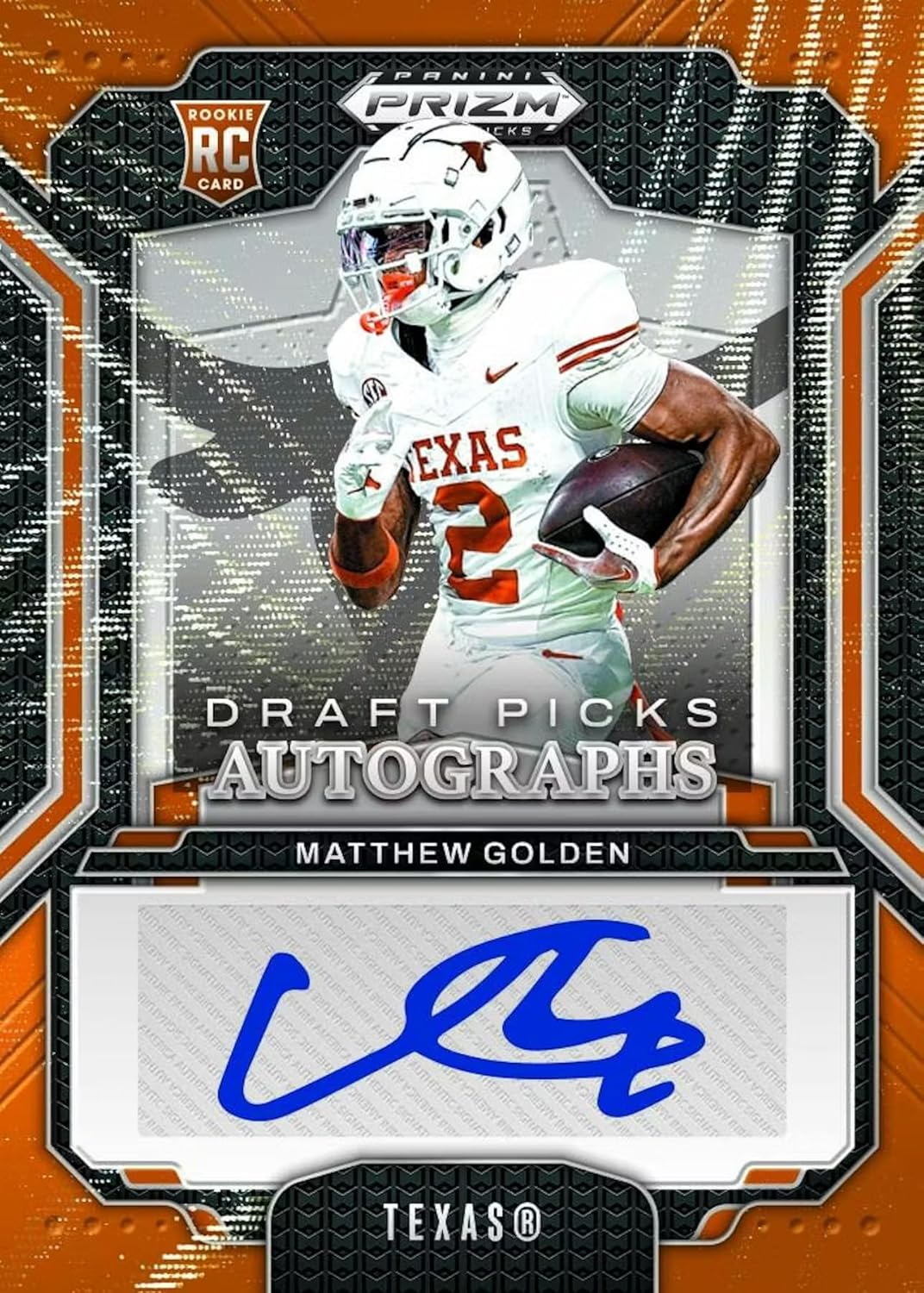 2025 Panini Prizm Draft Picks Football 6-Pack Hobby Blaster Trading Card Box (1 Silver Prizm Per Box)