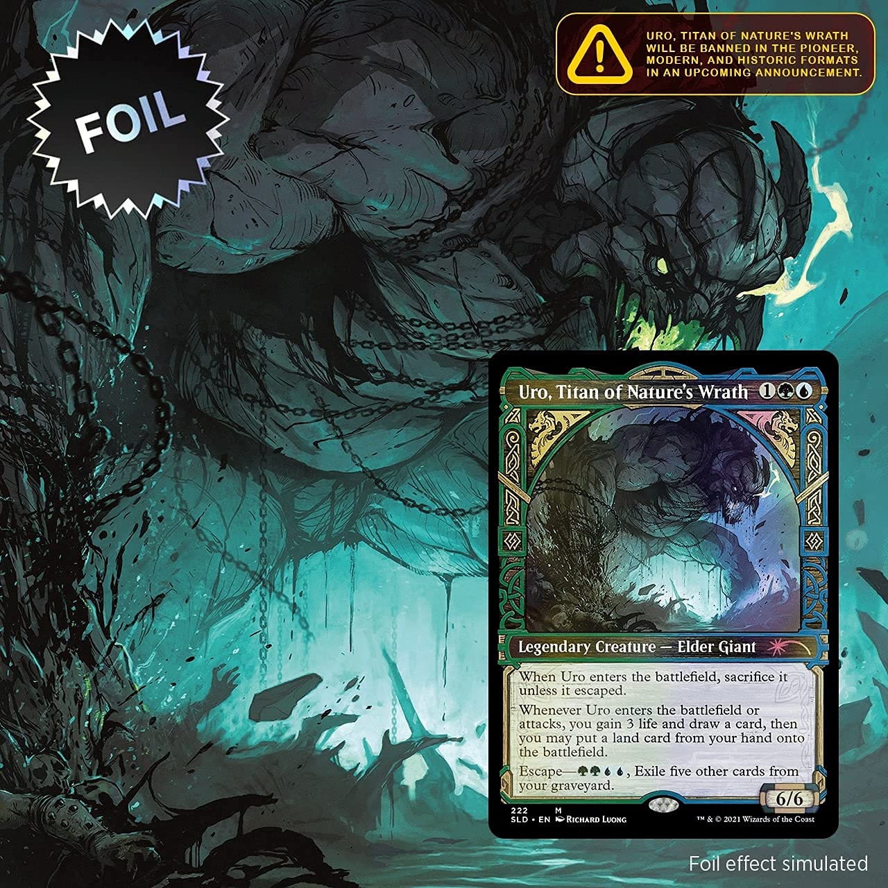 Magic: The Gathering Secret Lair Premium Foil: MTG Smitten Superdrop 2021 Showcase Kaldheim Part 1