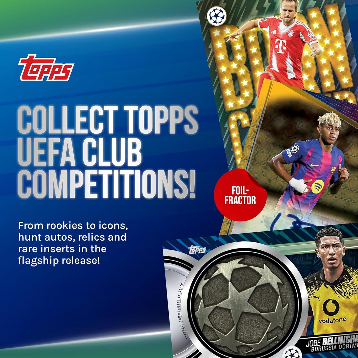 2025-26 Topps UEFA Club Competitions Soccer Value Blaster Box