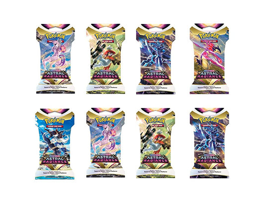 Pokemon Sword and Shield Astral Radiance Boosters - 8 Packs!
