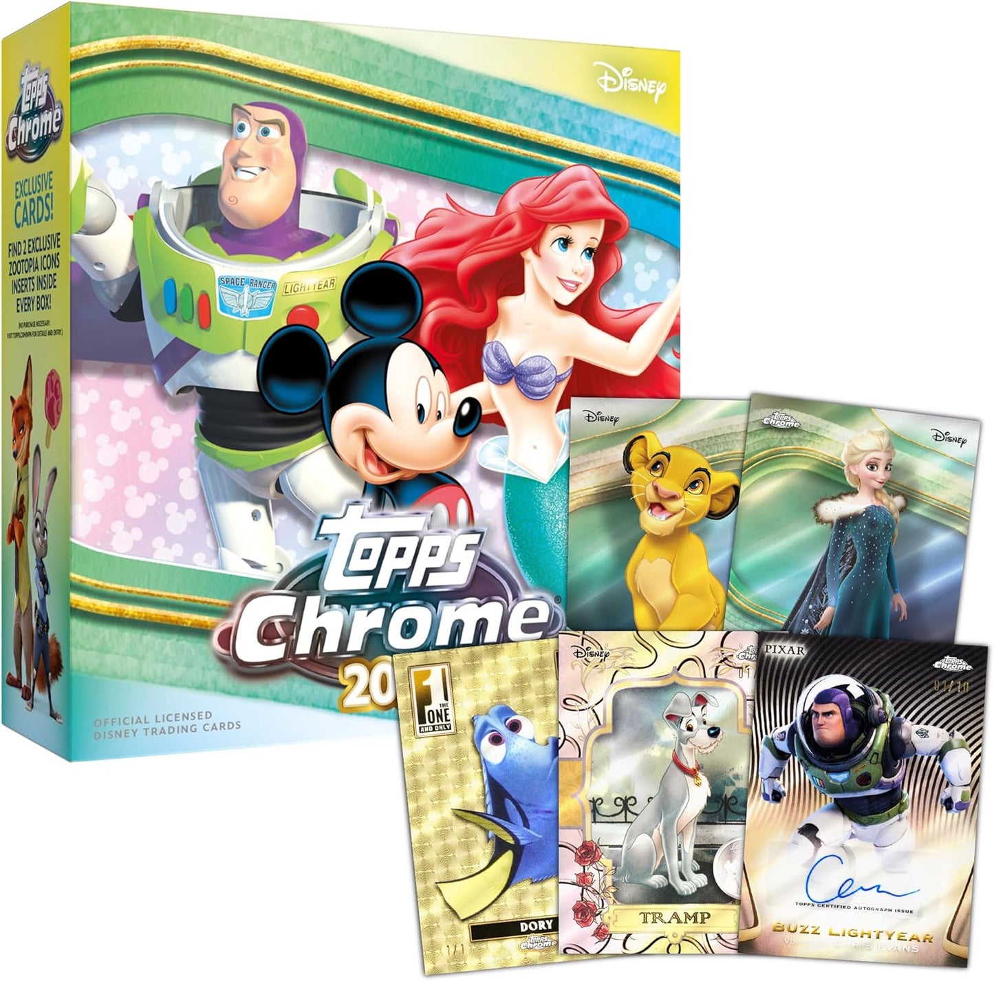 Topps 2025 Chrome Disney - Mega Box