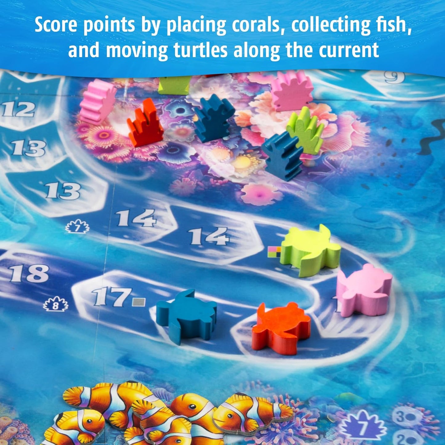 Australis Board Game - Explore The Nature of The Ocean - DICE Drafting Game - 2-4 Players - Ages 10 and UP - 60 Minute Playtime