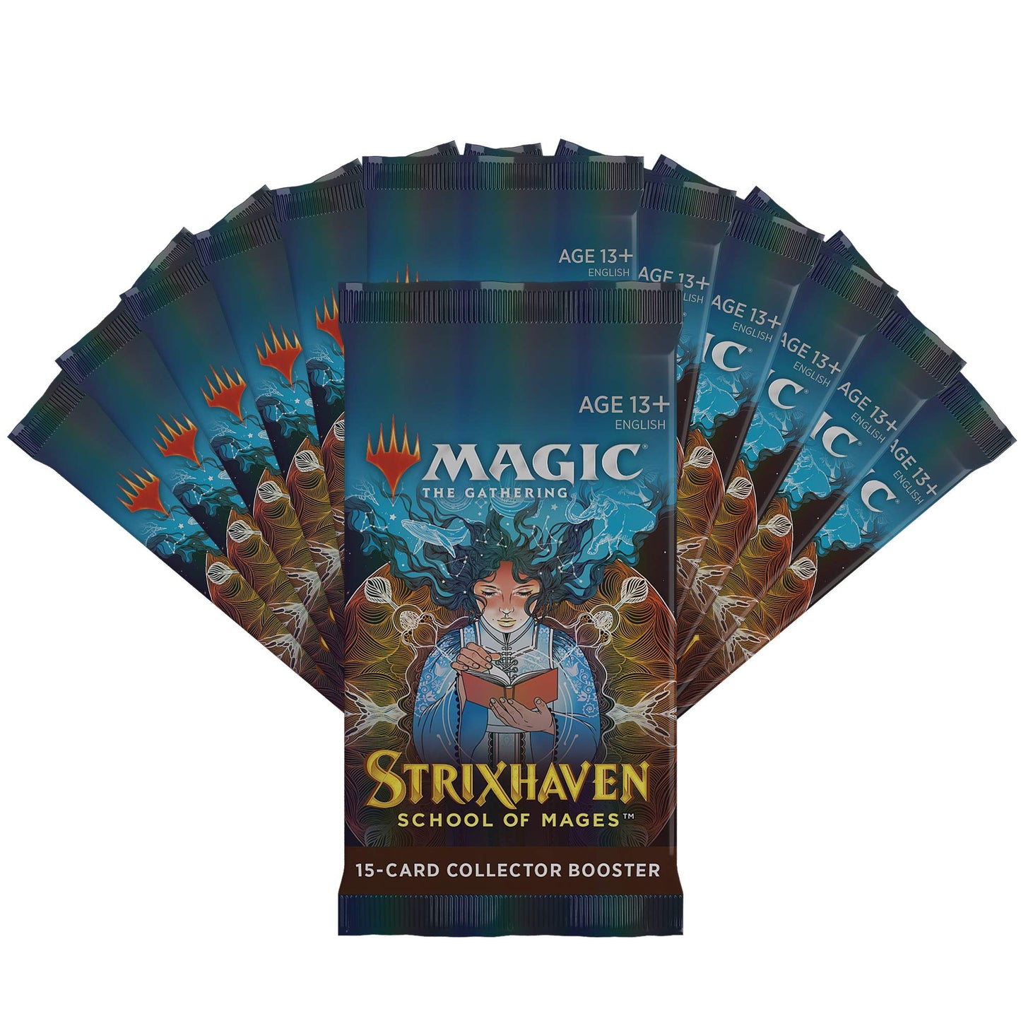Magic The Gathering Strixhaven Collector Booster Box | 12 Packs (180 Magic Cards) - Retail