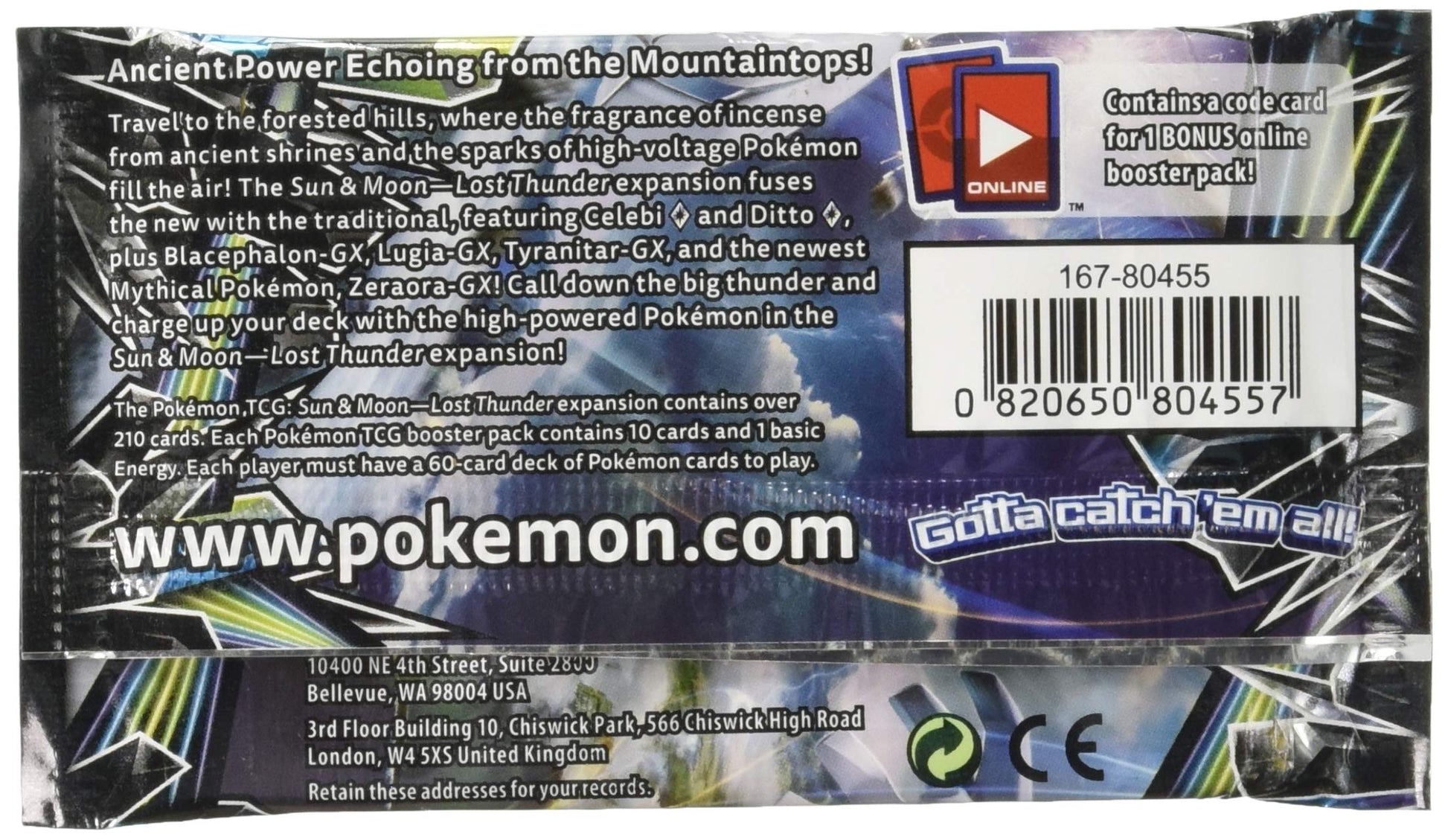 Pokemon TCG: Sun & Moon --Lost Thunder Display Booster Box Collectors Emporium NY Pokemon TCG: Sun & Moon --Lost Thunder Display Booster Box Collectors Emporium NY