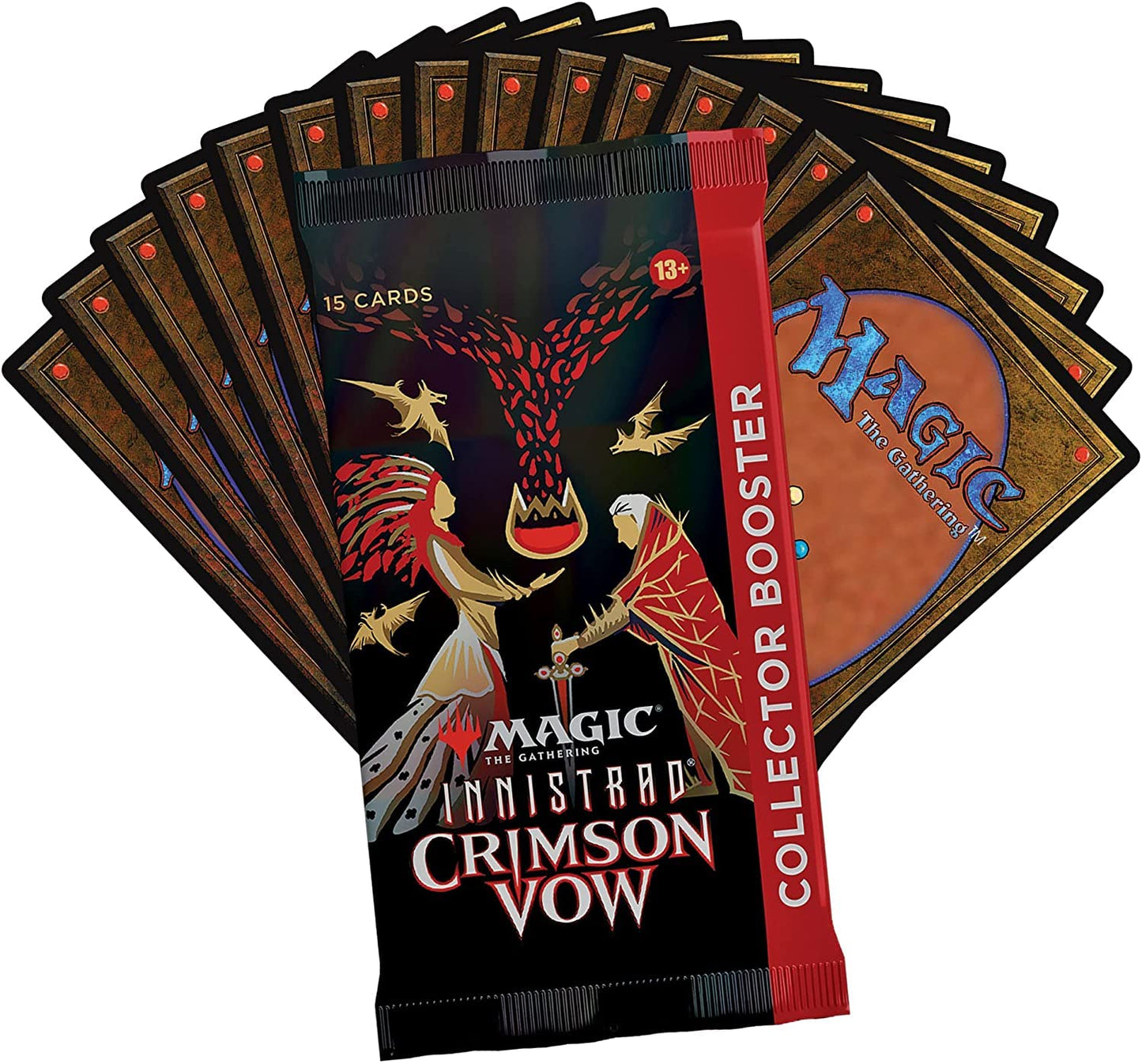 Magic: The Gathering Innistrad: Crimson Vow Collector Booster | 15 Magic Cards