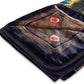 Surreal Entertainment Magic: The Gathering Black Lotus Card Double-Sided Fleece Throw Blanket for Sofa, Bed | 45 x 60 Inches