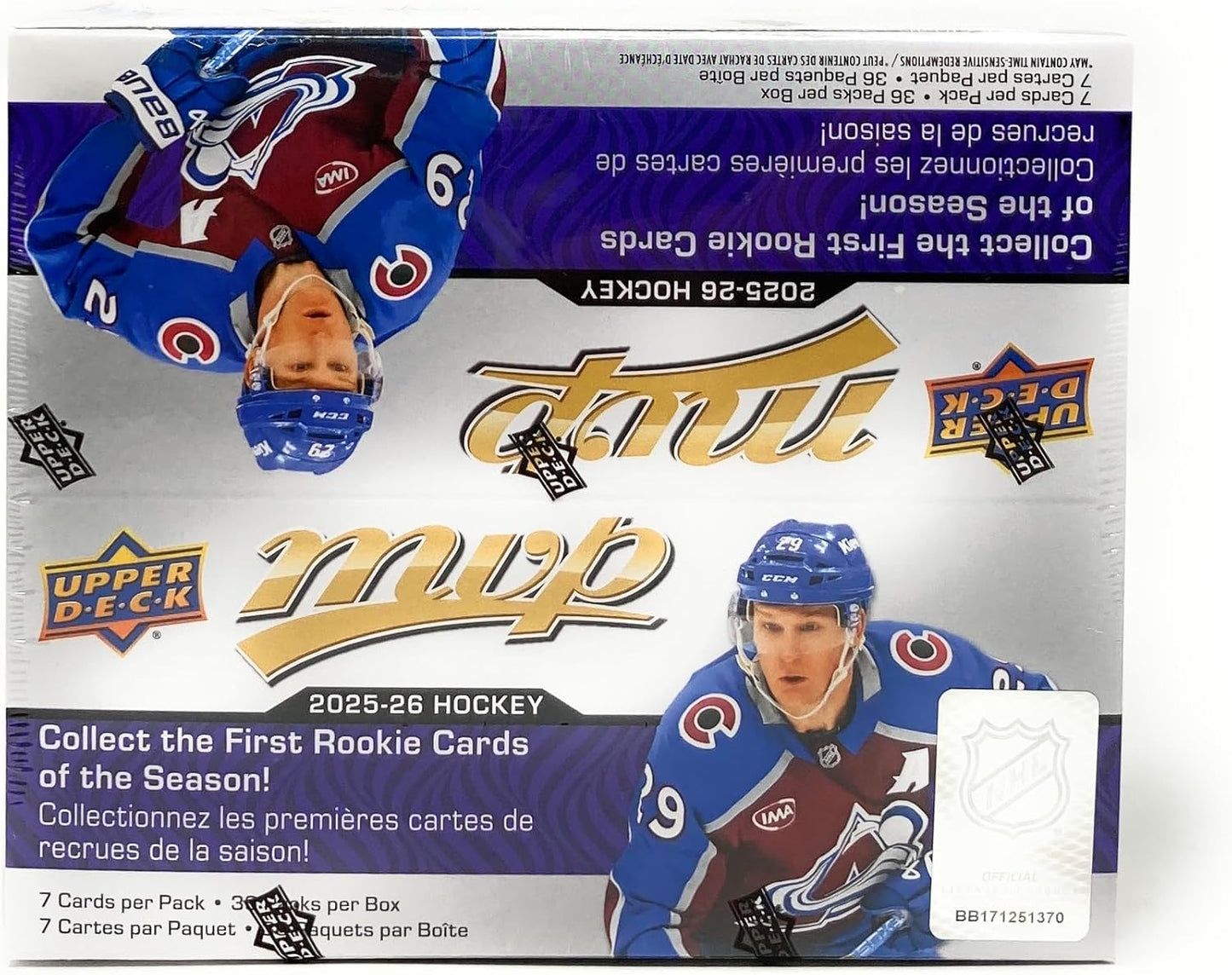 2025-26 Upper Deck MVP Hockey Retail Box