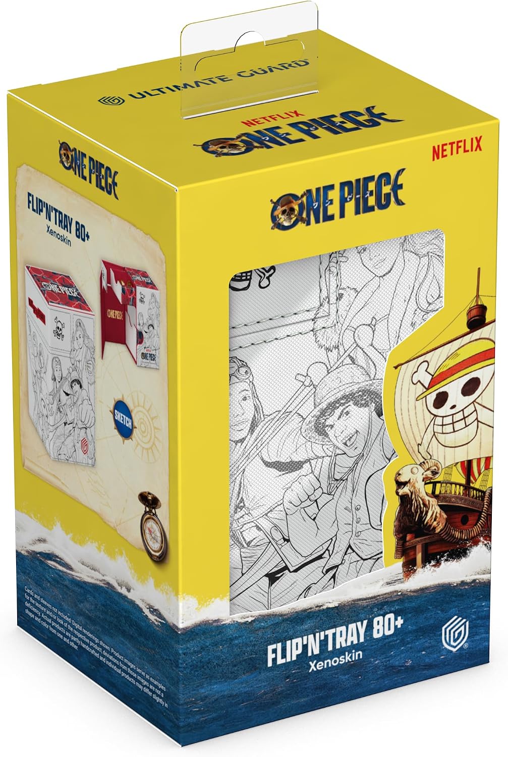 Ultimate Guard - Flip'n'Tray 80+ Xenoskin - One Piece - Sketch