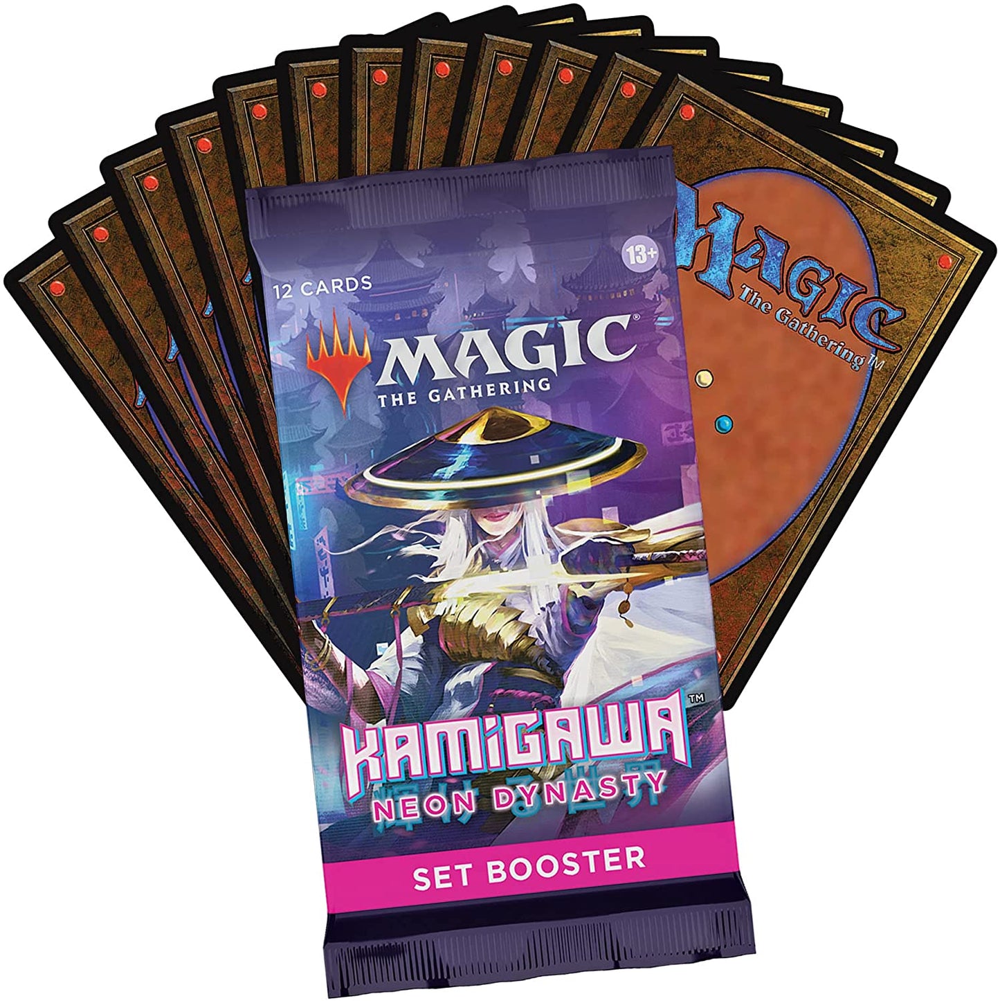 Magic: The Gathering Set Booster Box Case - Kamigawa: Neon Dynasty (Case of 6)