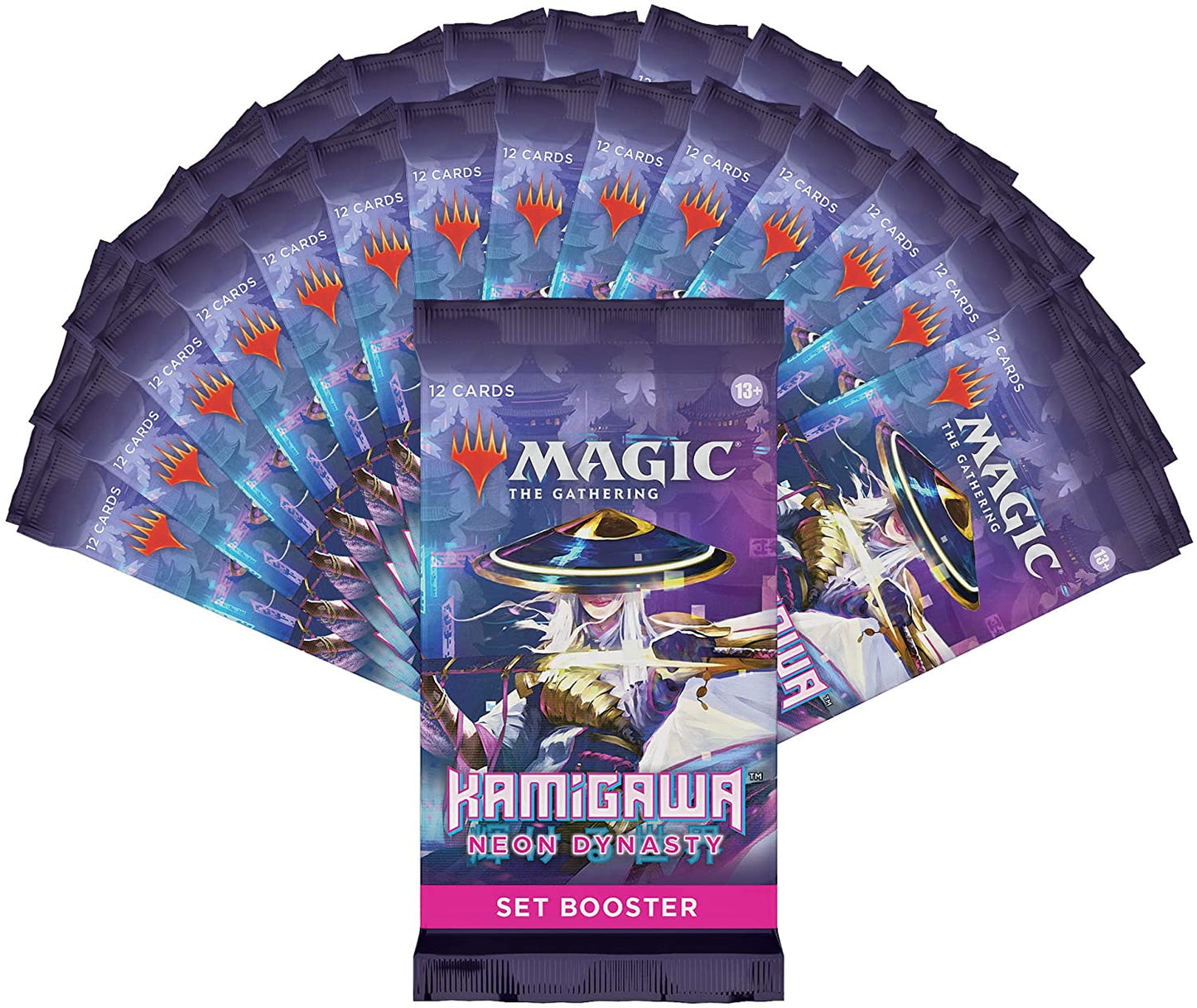 Magic: The Gathering Set Booster Box Case - Kamigawa: Neon Dynasty (Case of 6)