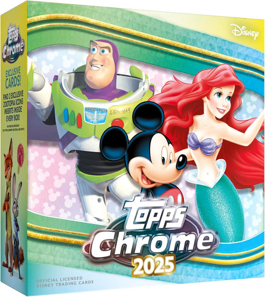 Topps 2025 Chrome Disney - Mega Box