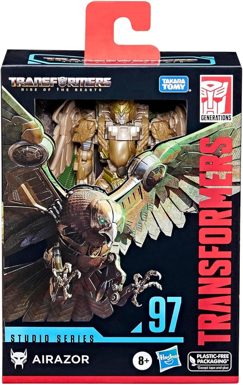 Transformers Studio Series Deluxe Class 97 Airazor Toy, Rise of The Beasts, 4.5-Inch, Action Figure for Boys & Girls Ages 8 and Up