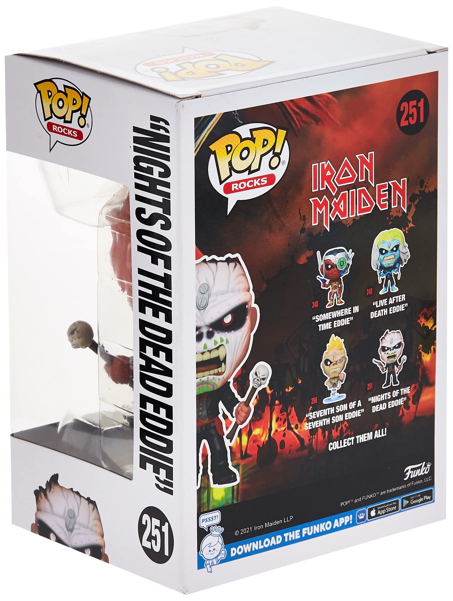 Funko Pop! Rocks: Iron Maiden - Eddie - Nights of The Dead