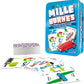 Mille Bornes Classic Racing Game, 2-6 Players, Ages 7 and Up, 20 Minute Playtime