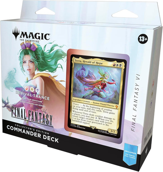 Magic: the Gathering Collector's Edition FINAL FANTASY VI Commander Deck - Revival Trance