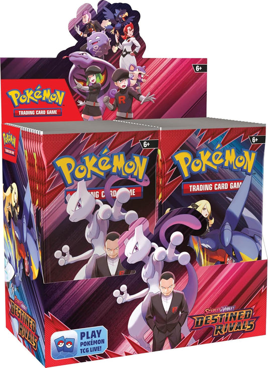 Pokemon TCG: Scarlet & Violet - Destined Rivals Booster Display Box - 36 Packs - Presale Ships 05/30/2025