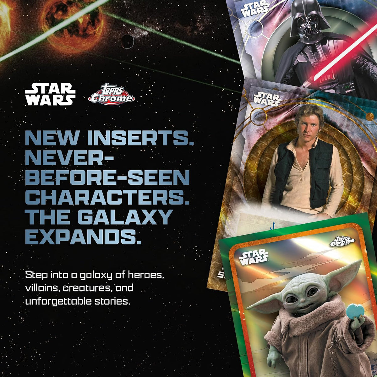 2026 Topps Chrome Star Wars Value Blaster Box