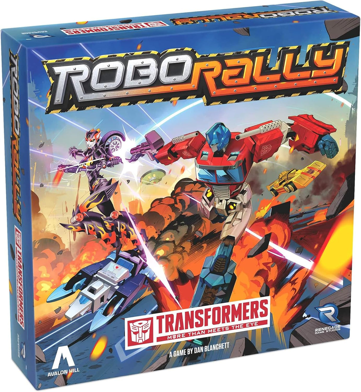 Renegade Game Studios Robo Rally Transformers Racing Board Game