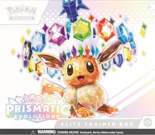 Pokémon TCG: Scarlet & Violet—Prismatic Evolutions Elite Trainer Box - Presale Ships 1/17/2025