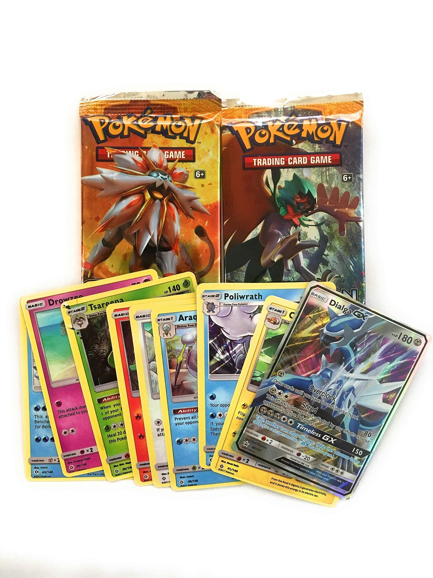 Pokemon TCG Sun & Moon Booster Pack - 10 Cards
