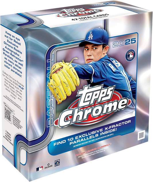 2025 Topps Chrome Baseball - Mega Box