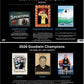 Upper Deck 2026 Goodwin Champions Blaster Box – 7 Packs, 5 Cards per Pack, Multi-Sport and Entertainment Trading Cards